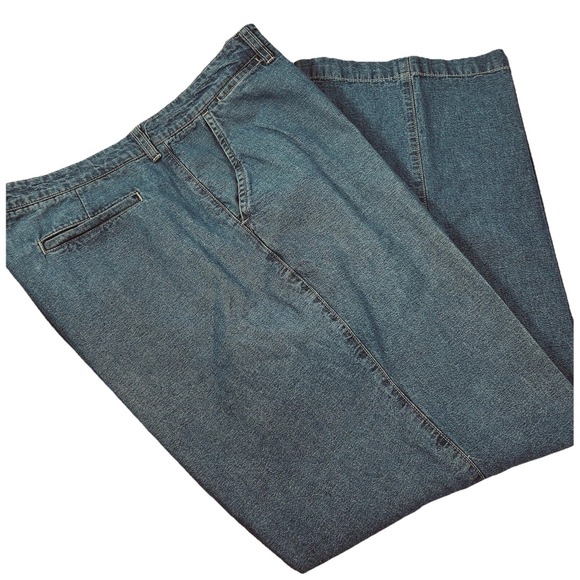 CHEROKEE WOMEN'S JEANS Size 18 INSEAM 29 WAIST  36 Cotton Wide Leg - Picture 1 of 13